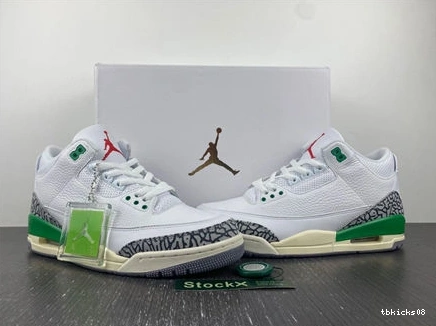 Rep TBkick 3 CK9246- Green Fashionable Lucky 3829 Retro Jordan 1024